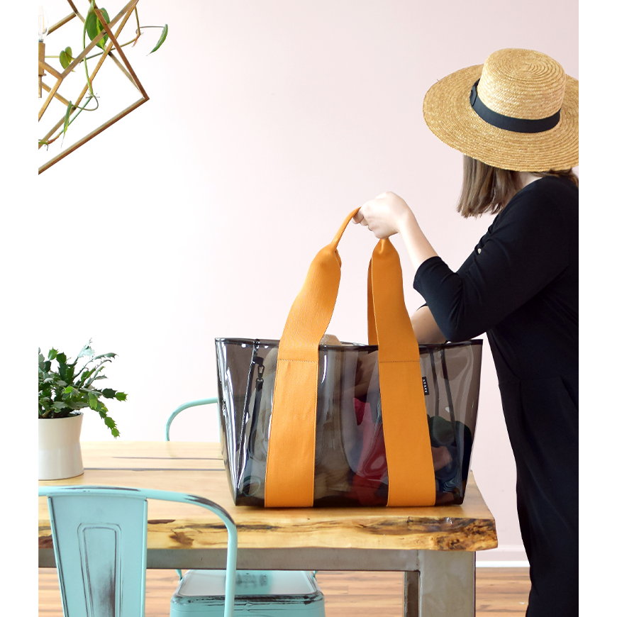 Wellington Cabana Tote - Black
