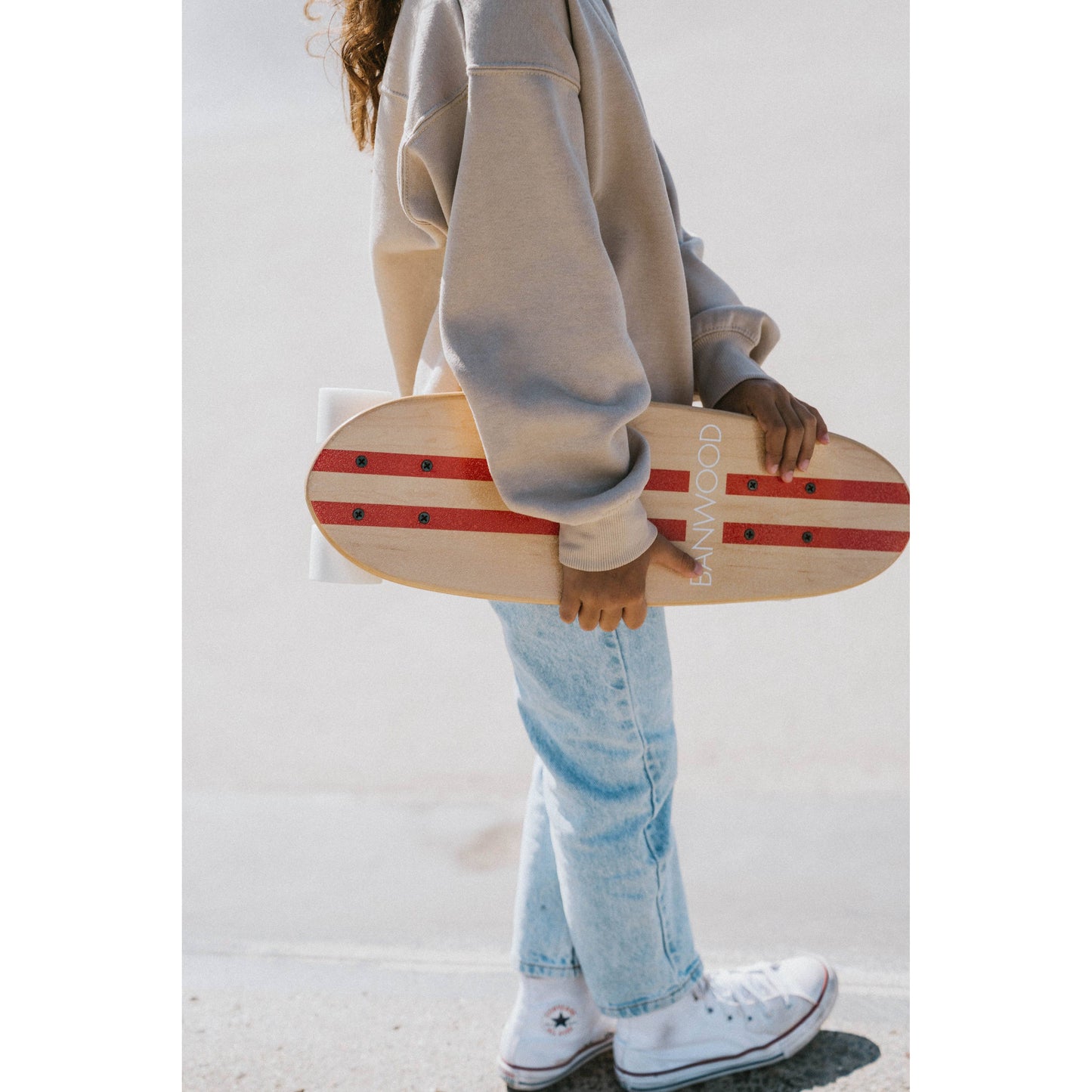 Banwood Inc - BANWOOD SKATEBOARD RED