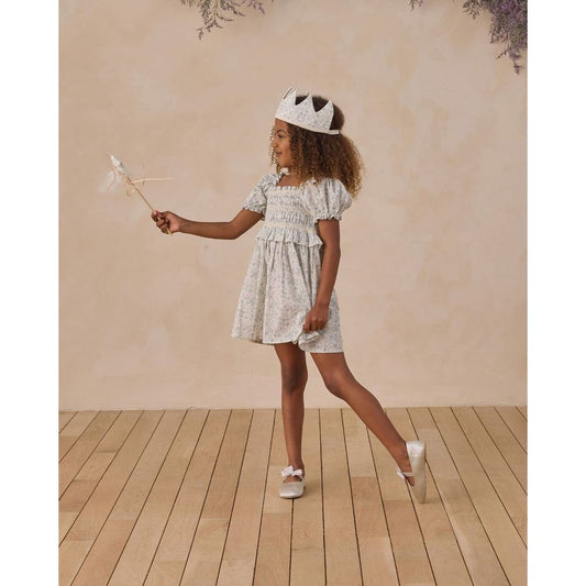 Crown And Wand | Sky Floral