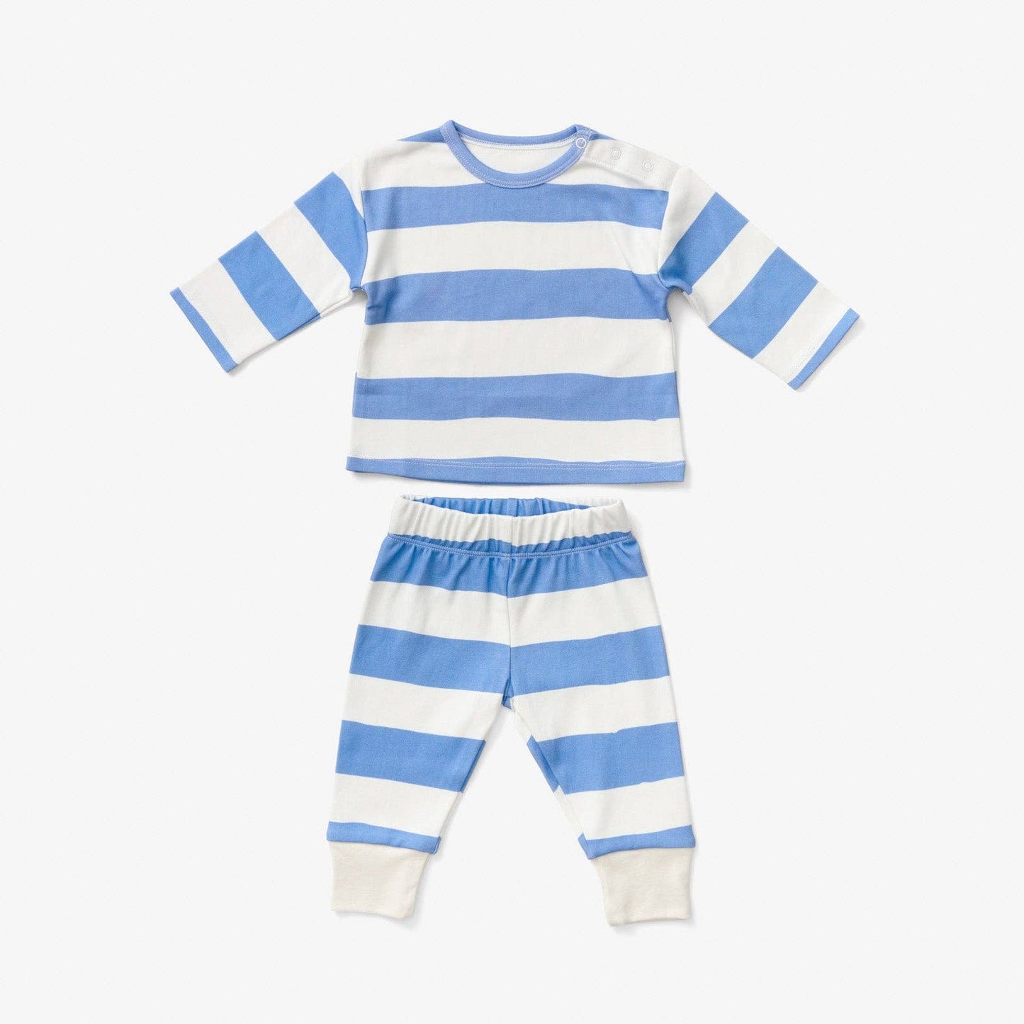 Baby Long Sleeve T Shirt - Stripe | Lake