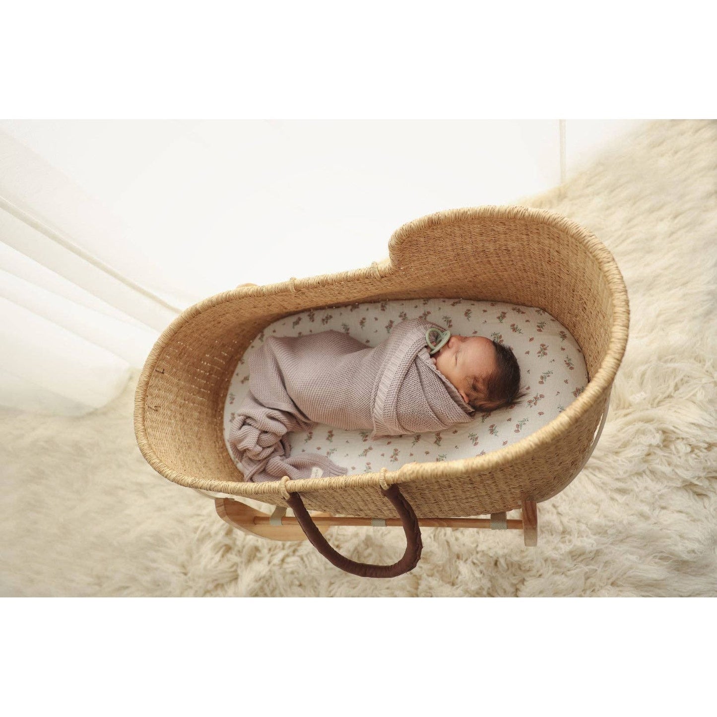 Swaddle Baby Blanket: Lilac
