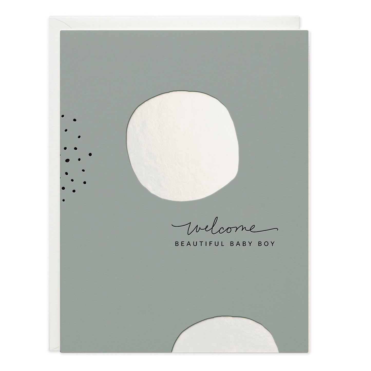 Welcome Baby Boy Card