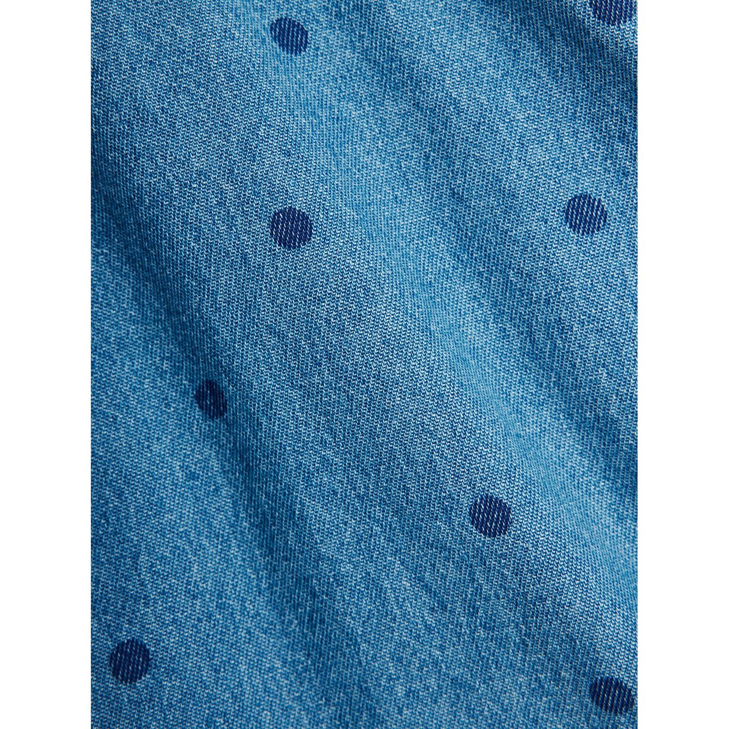 Denim Dots Dress