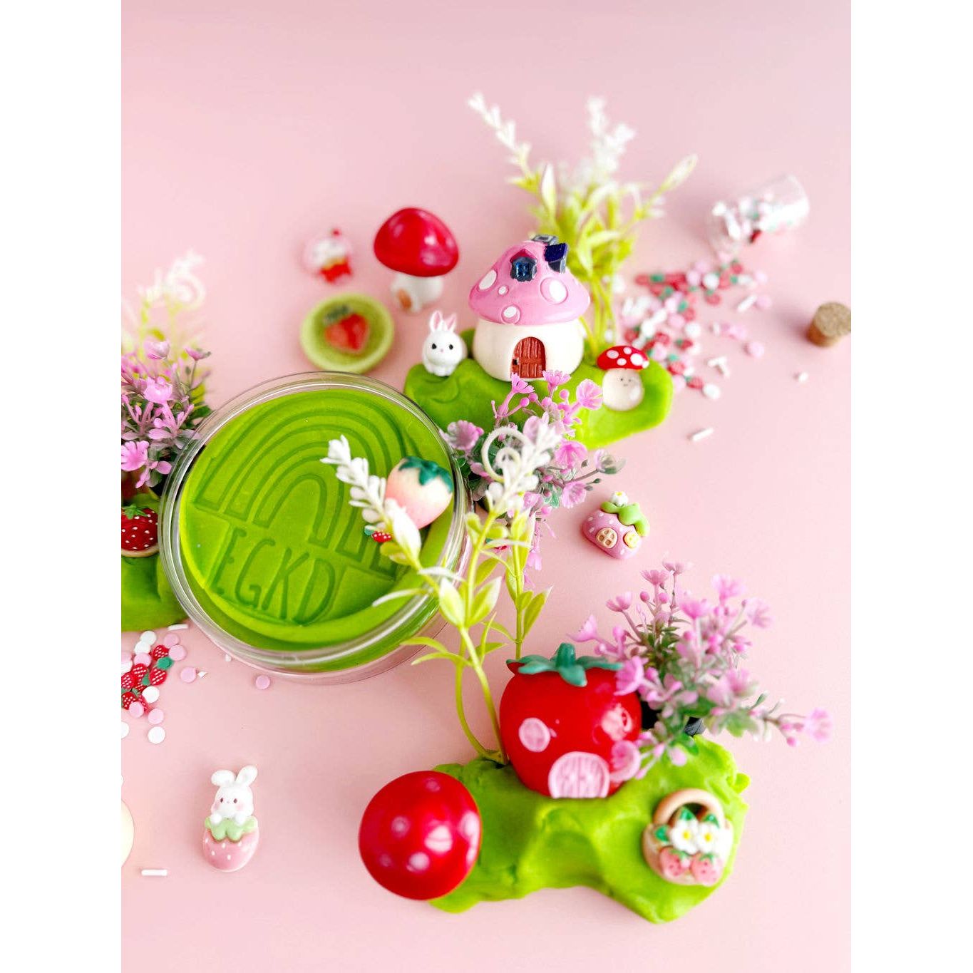 Bunny Berry Village KidDough Play Kit