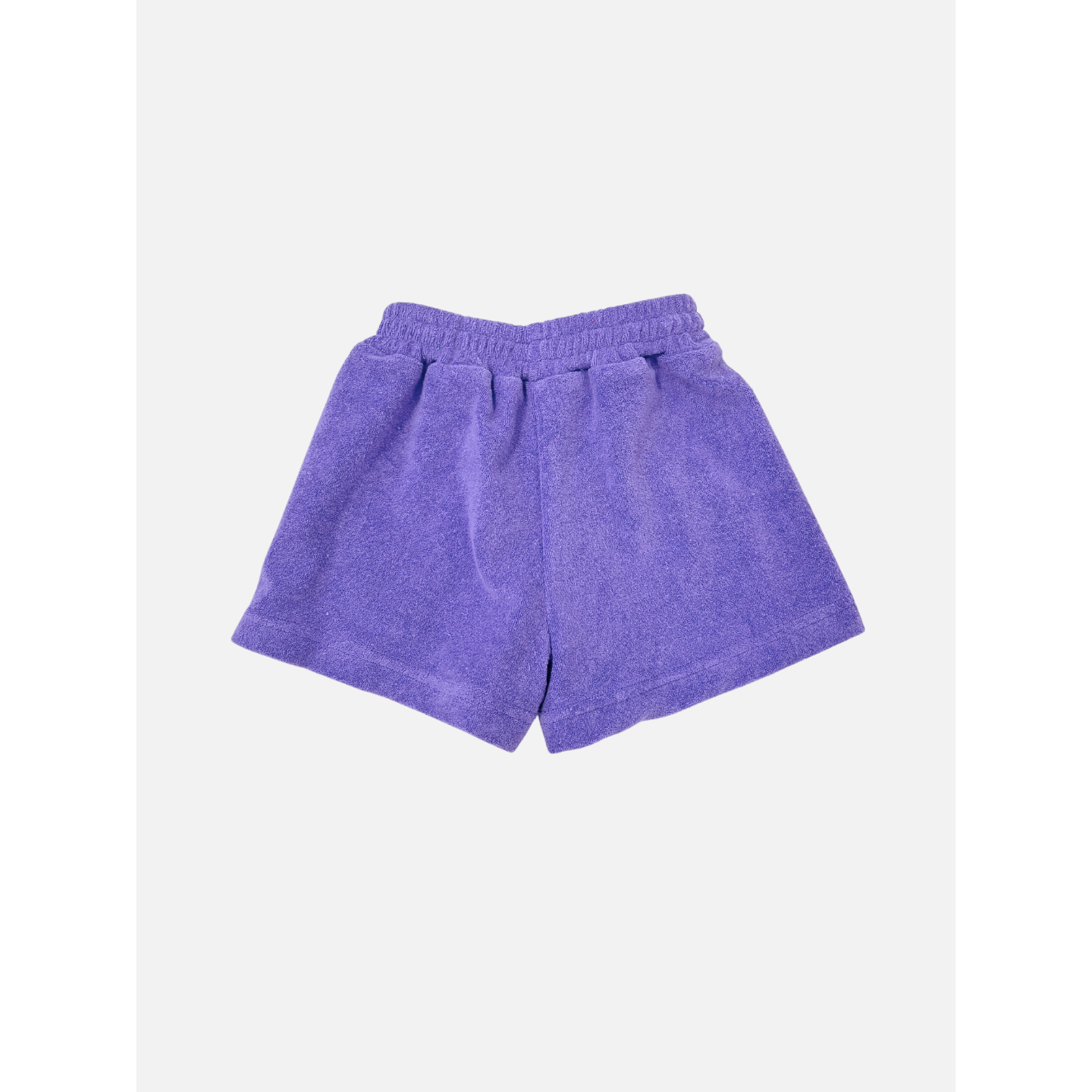 Purple | back of the Everyday Terry Short in purple