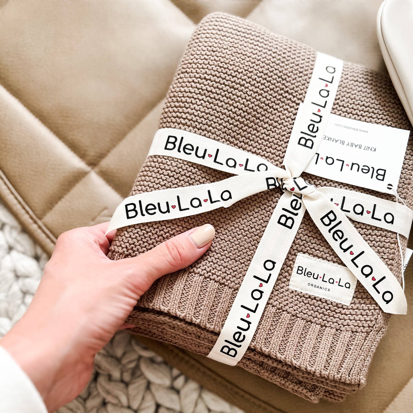 Swaddle Baby Blanket: Lilac