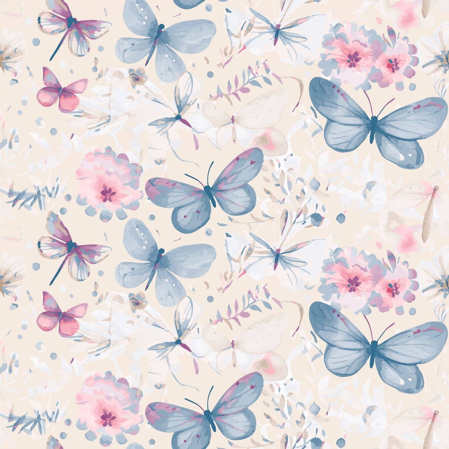 Big Kid Pajama - Butterflies