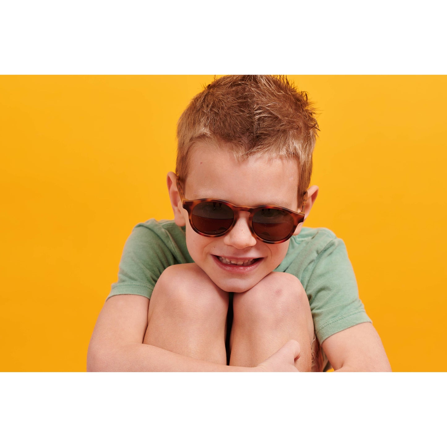 Tortoise Keyhole Sunglasses: Ages 3-5