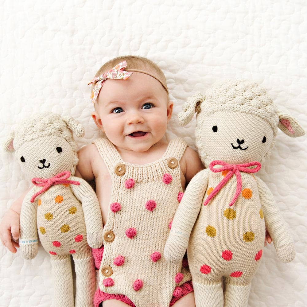 Lucy the lamb, gives 10 meals: Little - 13"