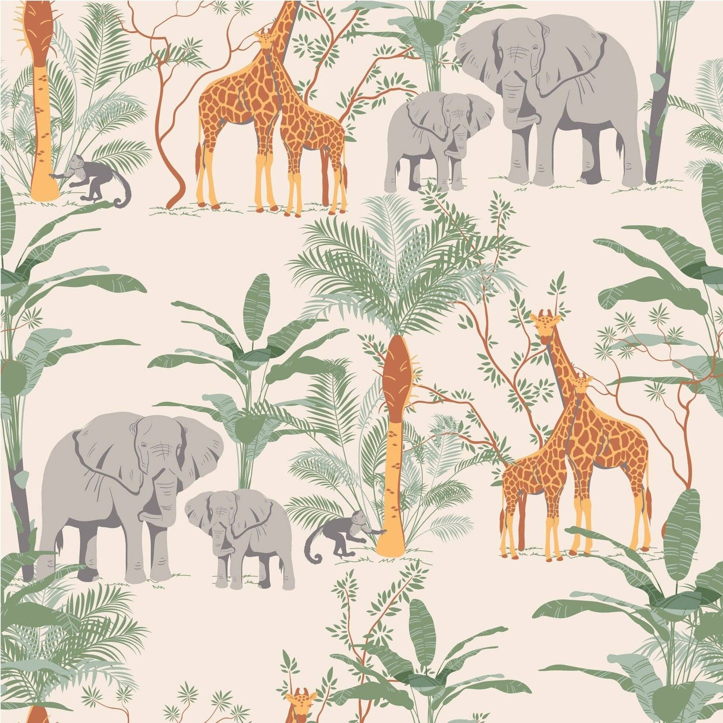 Big Kid Pajama - George's Jungle