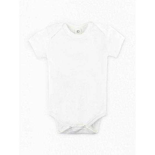 Classic Short Sleeve Bodysuit: White