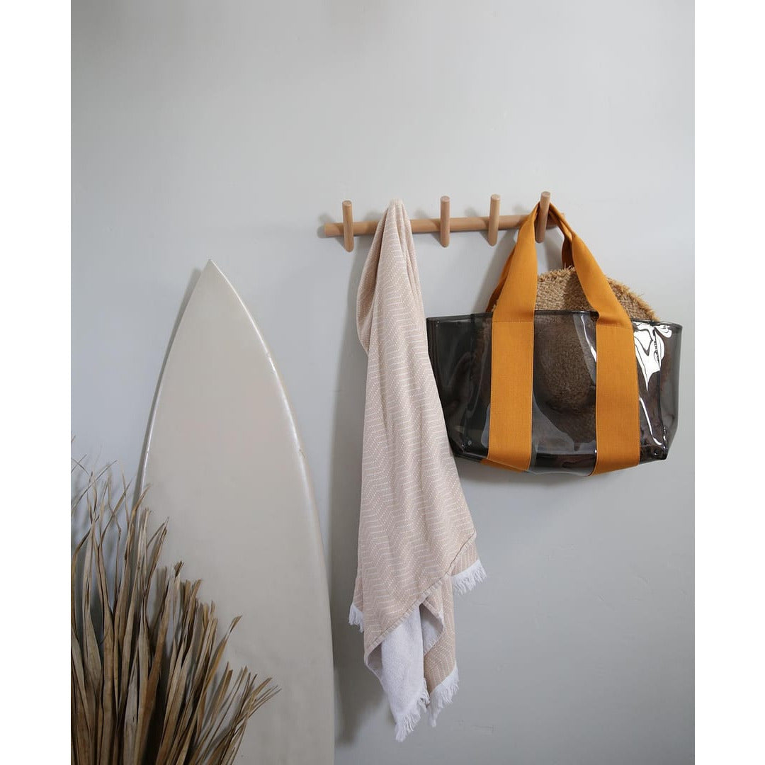 Wellington Cabana Tote - Black