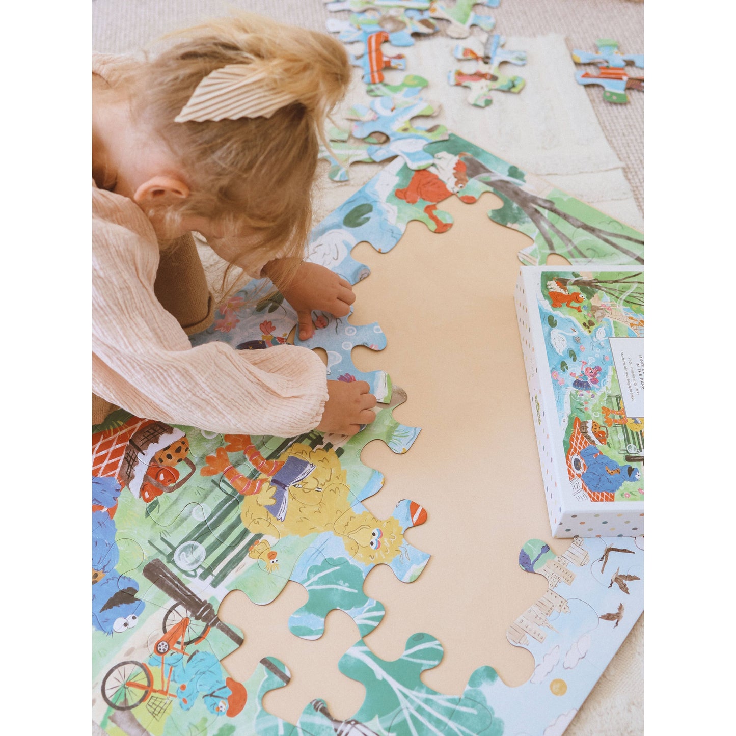 Mindful Moments with Sesame Street Floor Puzzle