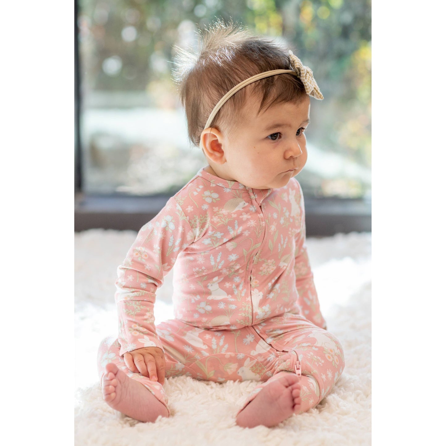 Convertible Romper - Woodland Bunny
