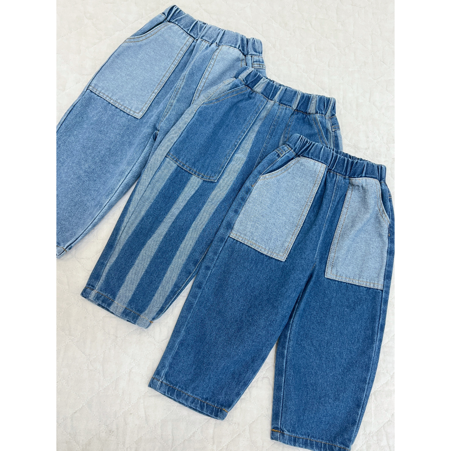 STRIPE DOUBLE TROUBLE JEANS