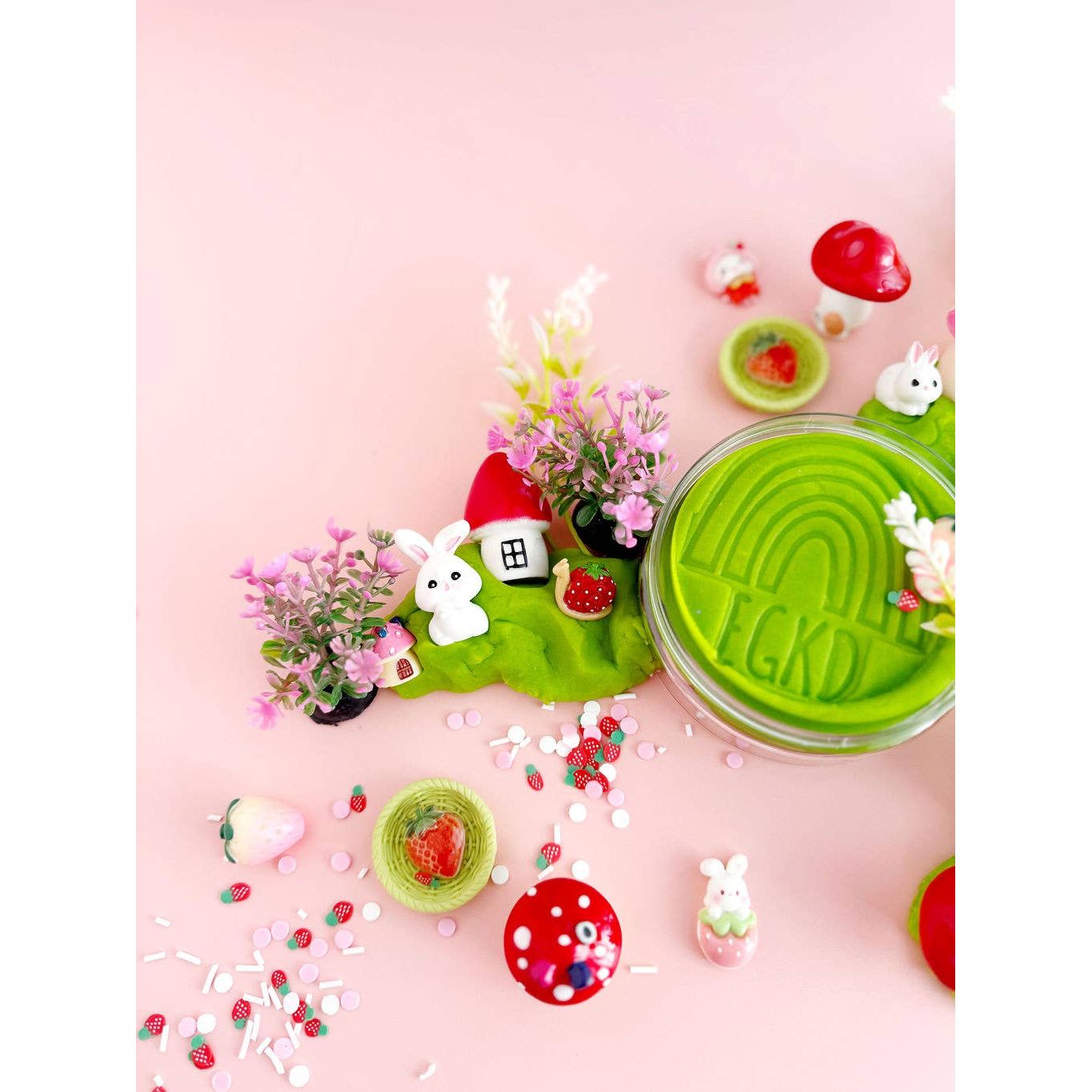 Bunny Berry Village KidDough Play Kit