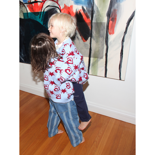 STRIPE DOUBLE TROUBLE JEANS