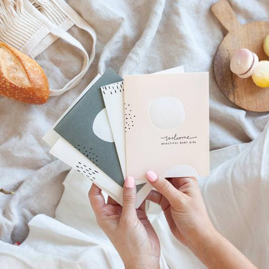 Welcome Baby Girl Card
