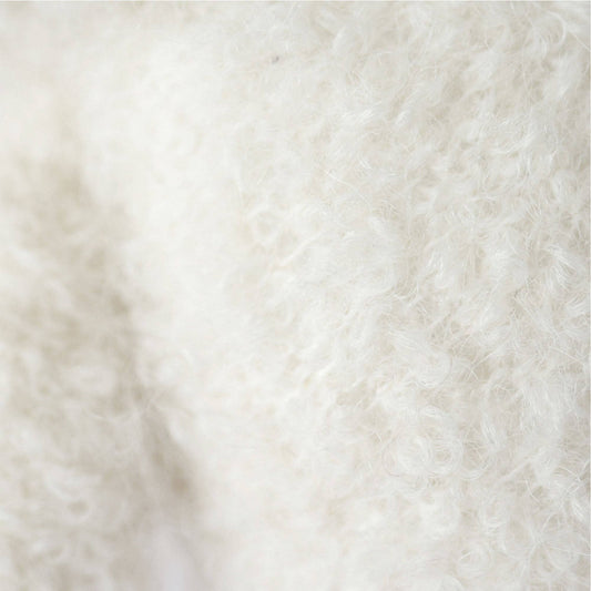 Baby bouclé bear (ivory)