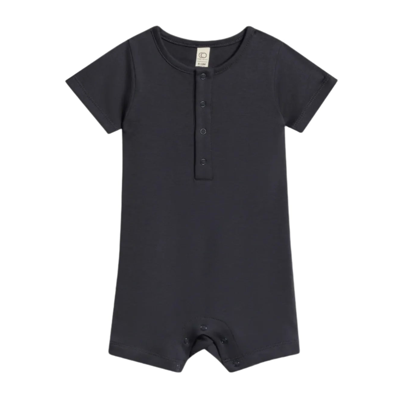 Mason Short Sleeve Romper - Navy