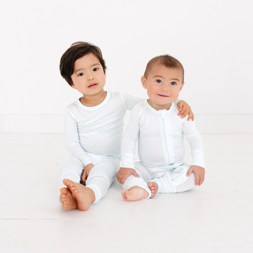 Cloud Stripe Bamboo Sleeper