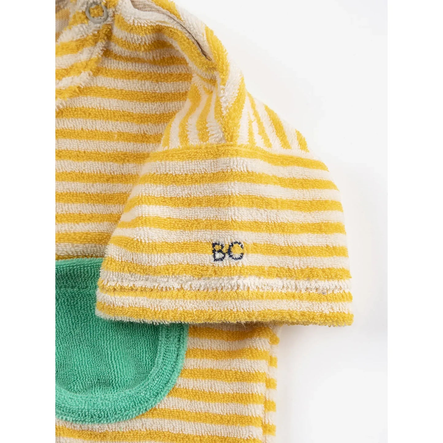 Yellow Stripes Terry Cloth Tshirt