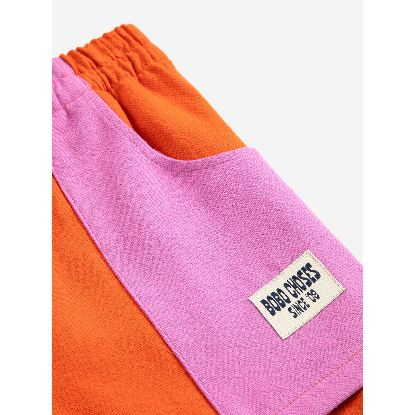 Color Block Woven Shorts