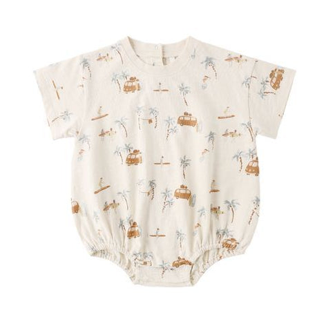Relaxed Bubble Romper || Surf Town