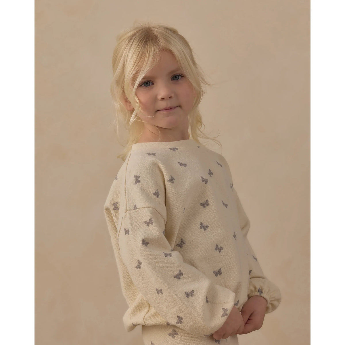 Spongey Knit Set || Butterfly Ditsy