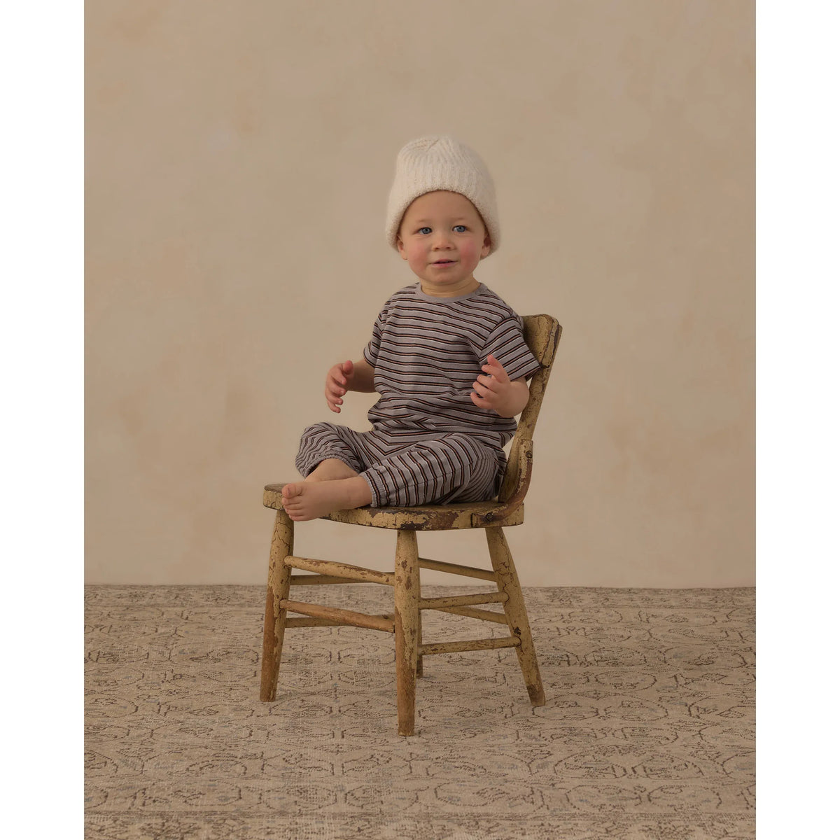 Jersey Tee + Pant Set || Vintage Stripe