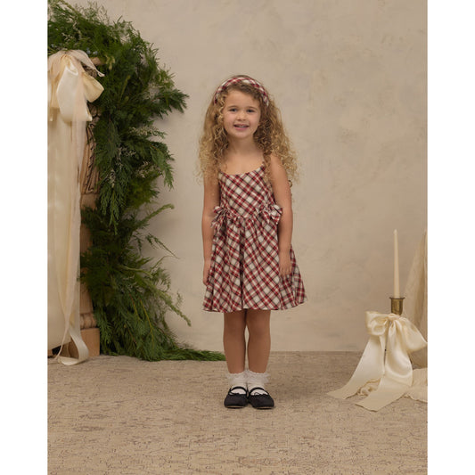 BETSY DRESS || HOLIDAY TARTAN