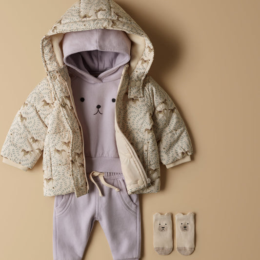 Lavender Organic Terry Sweat Pant