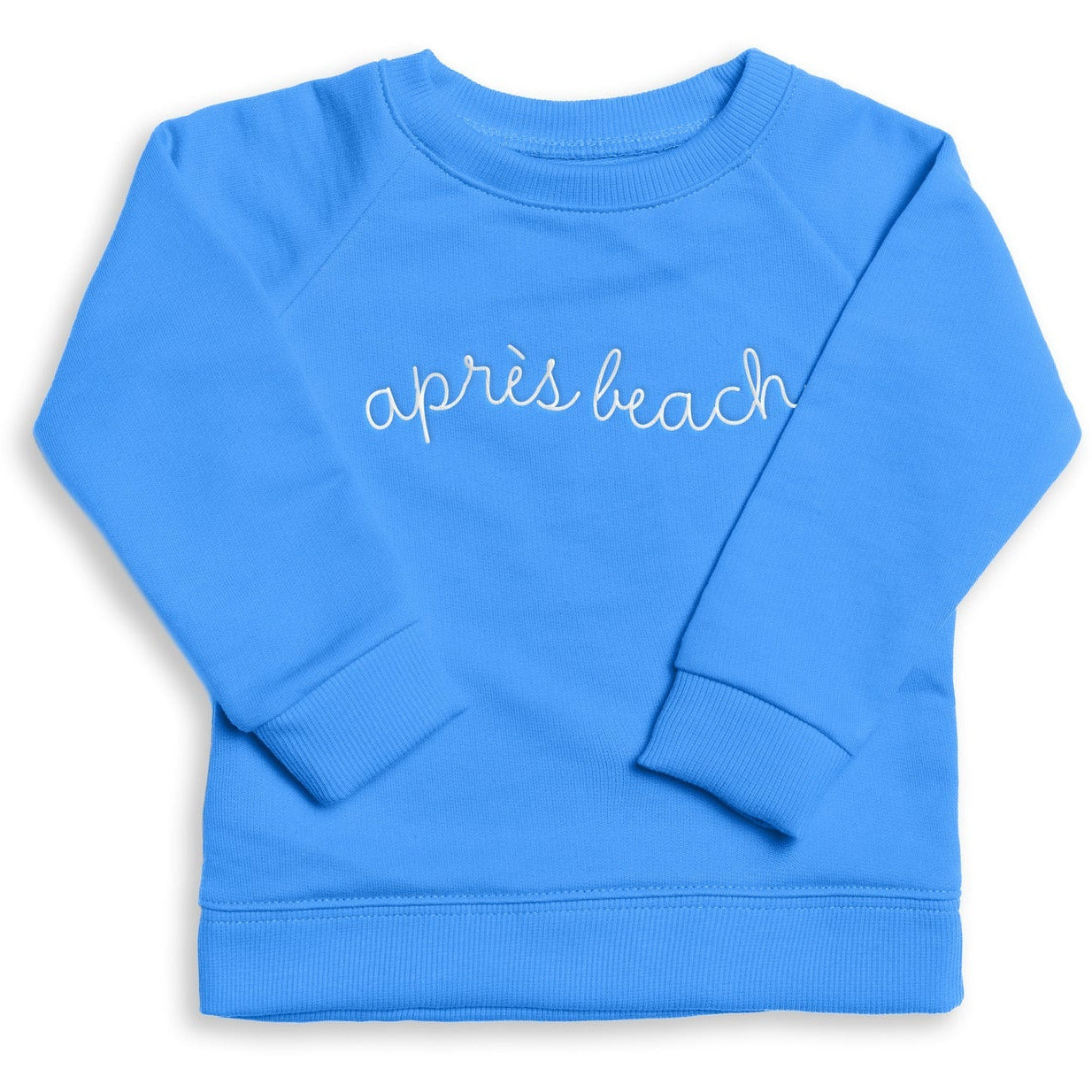 Marine Blue Apres Beach Organic Pullover