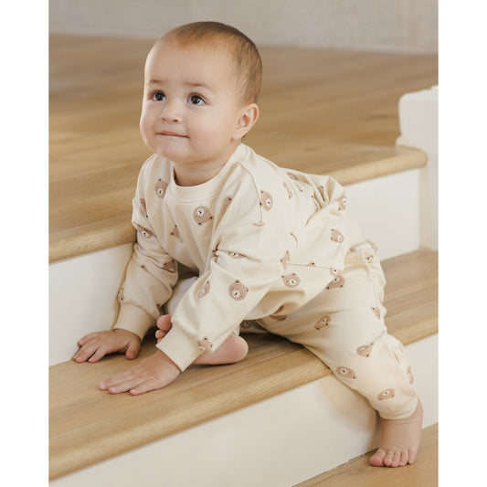 Relaxed Sweatshirt || Brown Bear