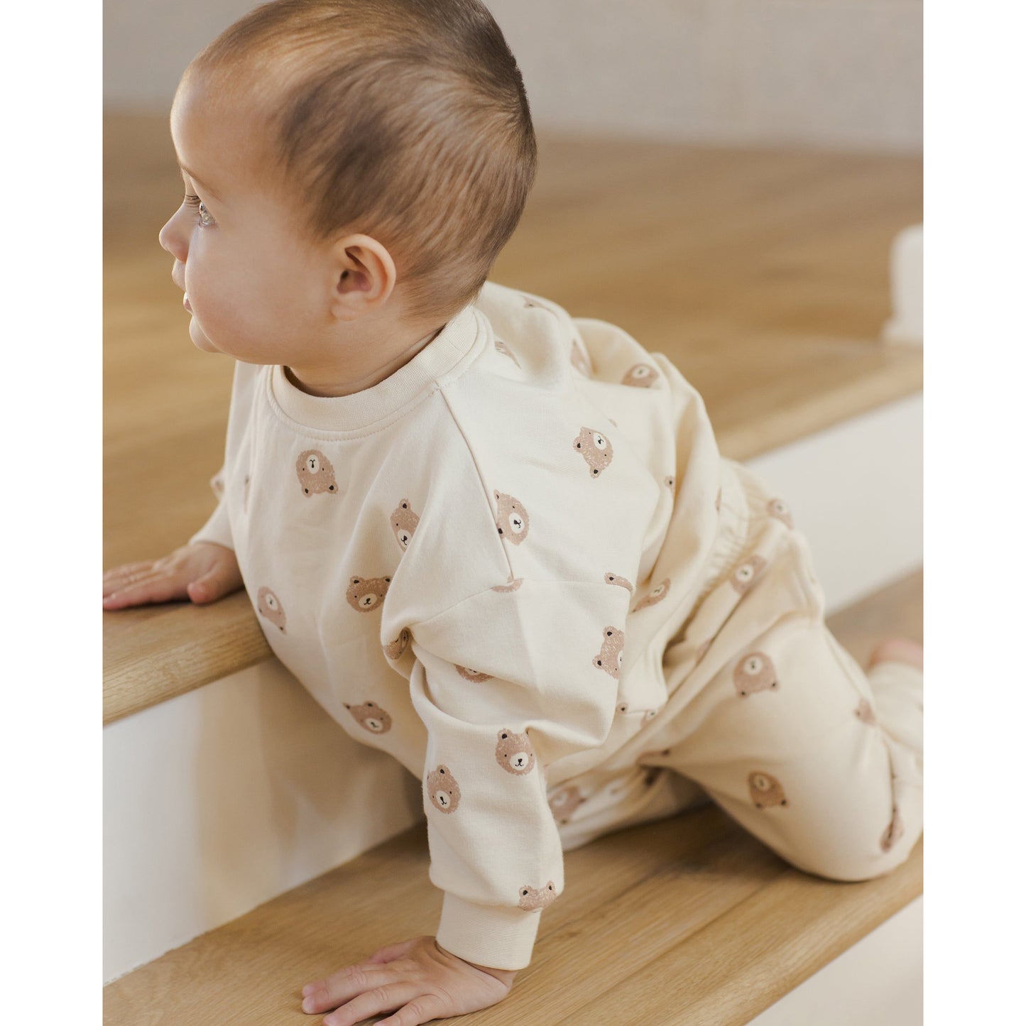 Relaxed Sweatshirt || Brown Bear