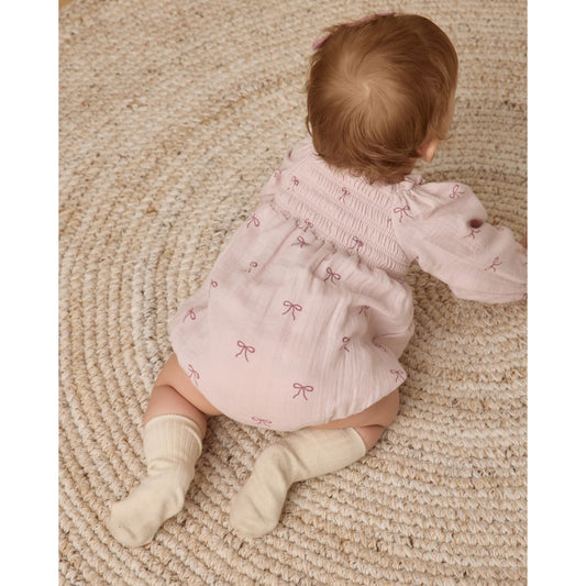 Eden Romper || Bows