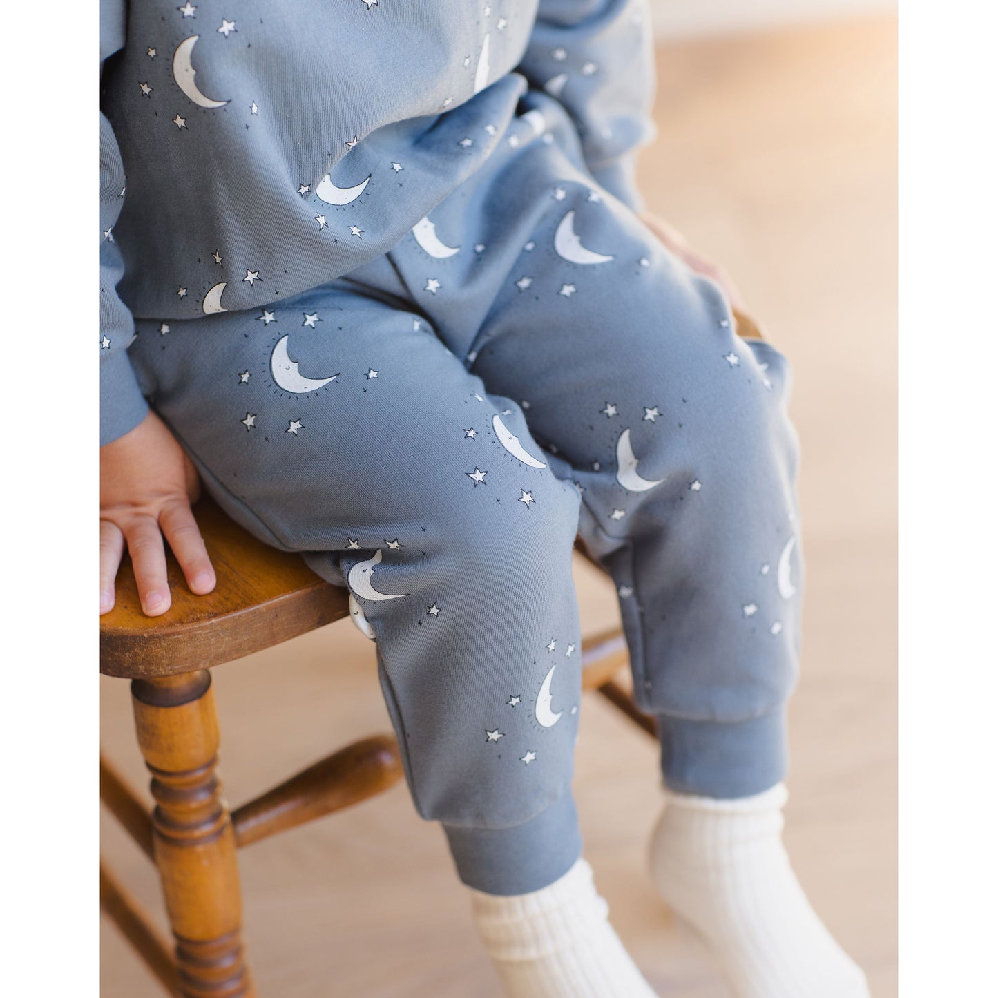 Relaxed Fleece Sweatpant || Silver Moons