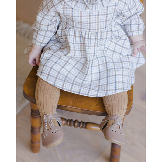 Simone Dress || Blue Plaid