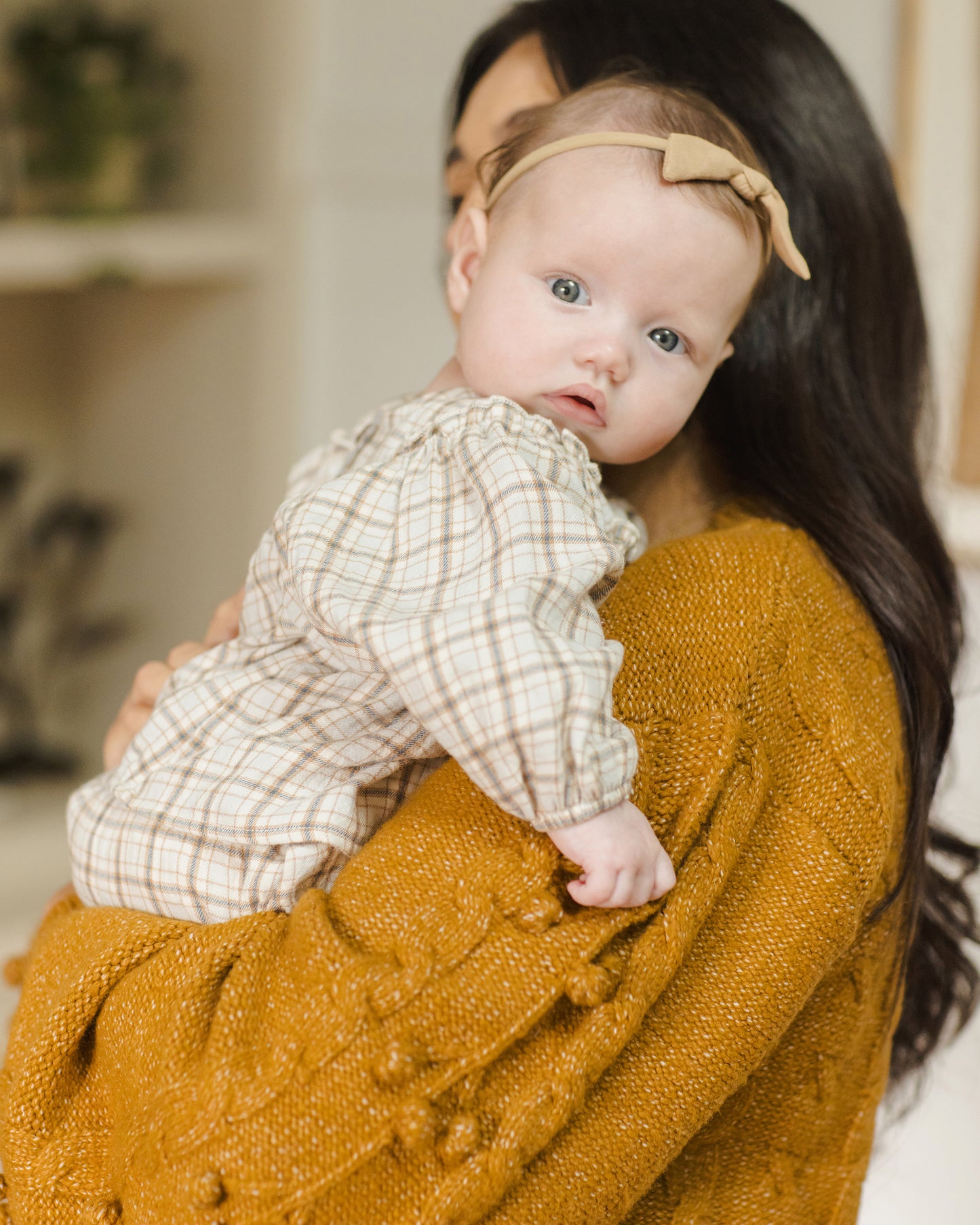 MIA TOP + BLOOMER SET || BLUE PLAID