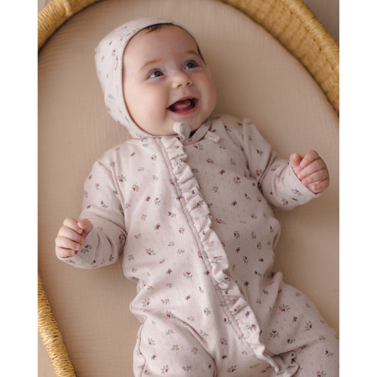RUFFLE JUMPSUIT || HEART DITSY