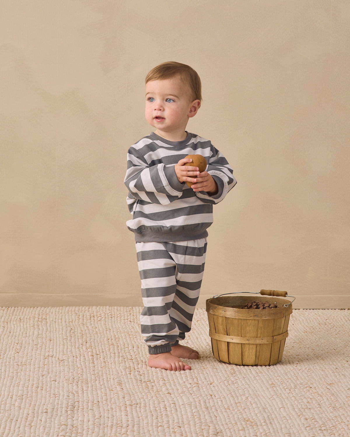 OVERSIZED SWEATPANTS || MIDNIGHT STRIPE