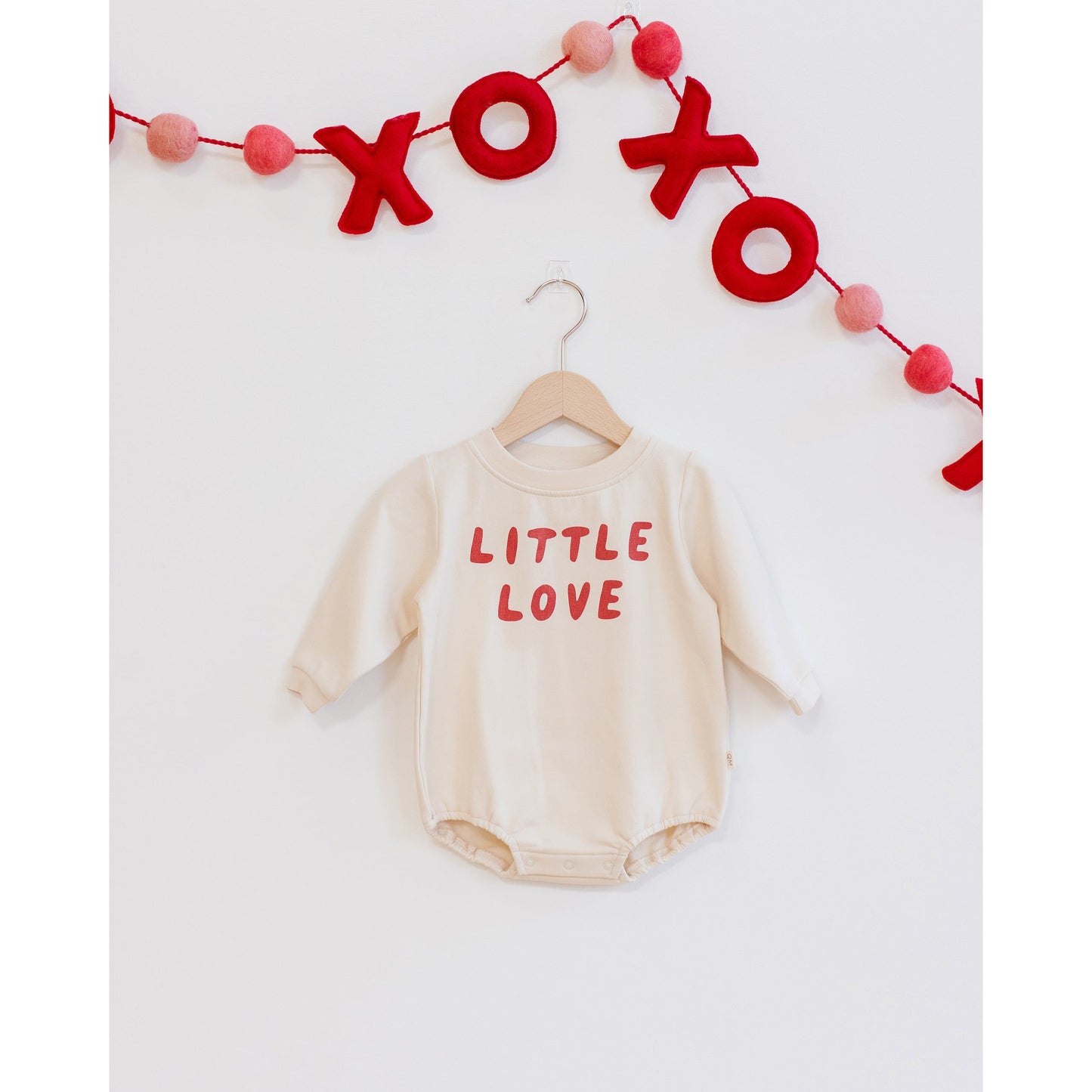 Crewneck Bubble Romper || Little Love