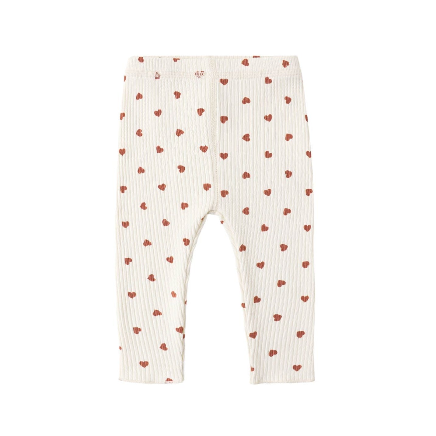 Ribbed Legging || Red Hearts