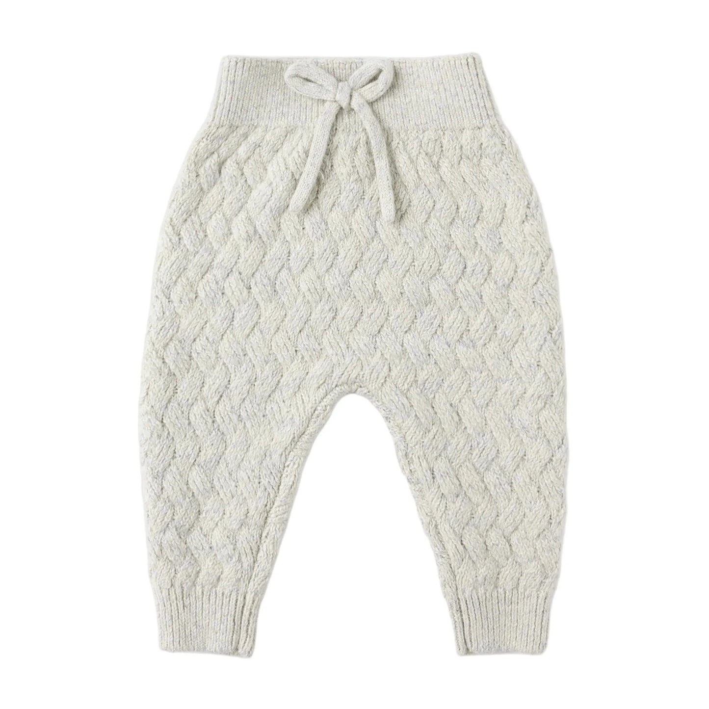Knit Pant || Heathered Blue