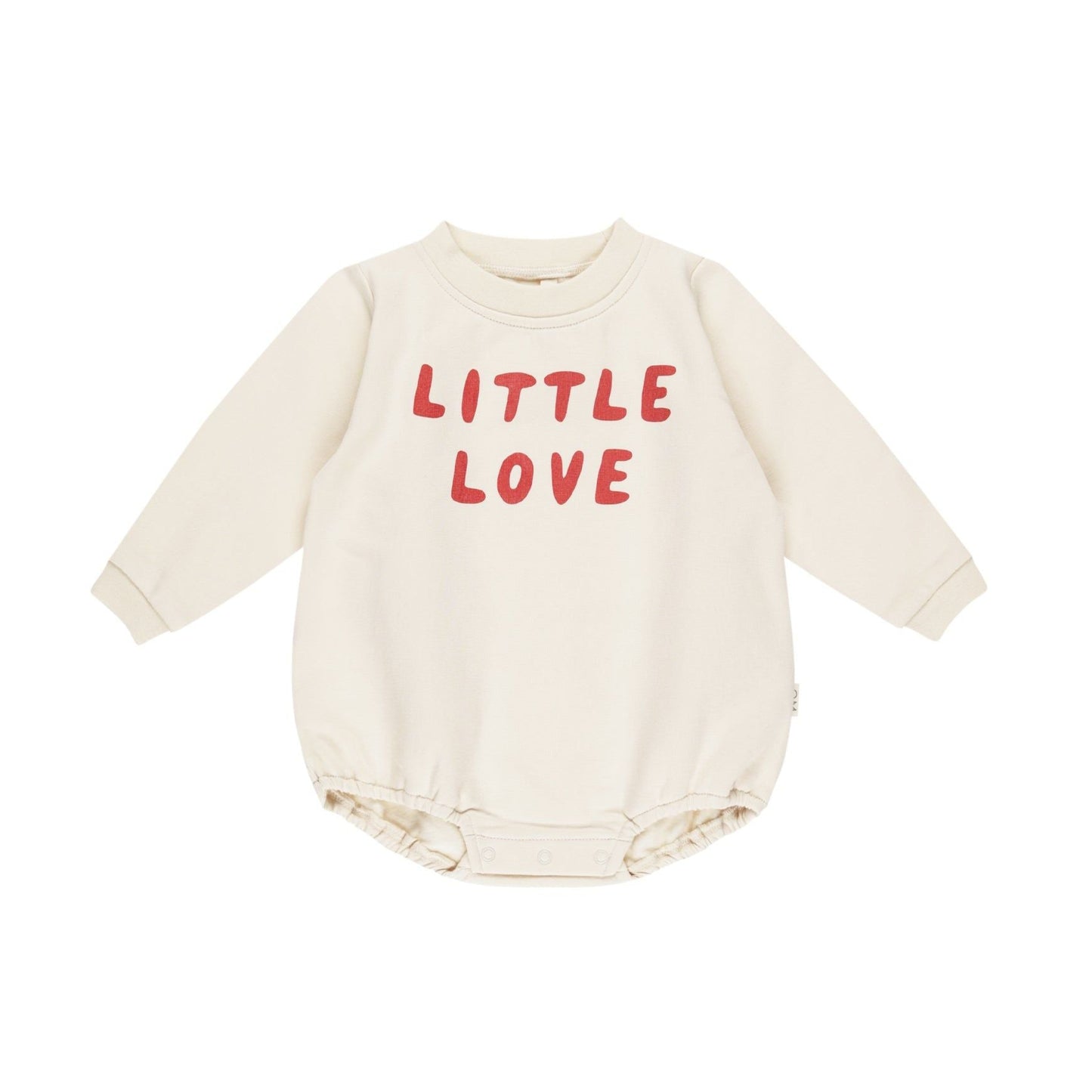 Crewneck Bubble Romper || Little Love