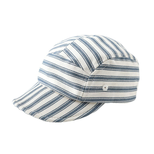 Baby Cap || Ocean Pinstripe
