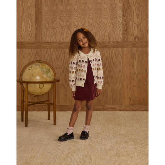 Cheyenne Cardigan || Floral Jacquard