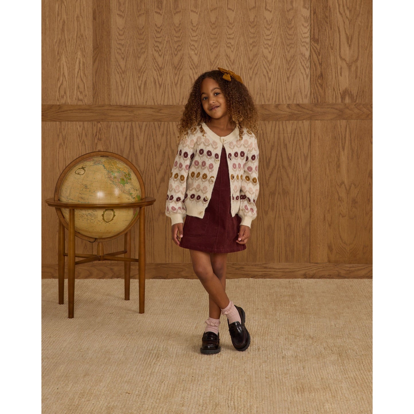 Cheyenne Cardigan || Floral Jacquard