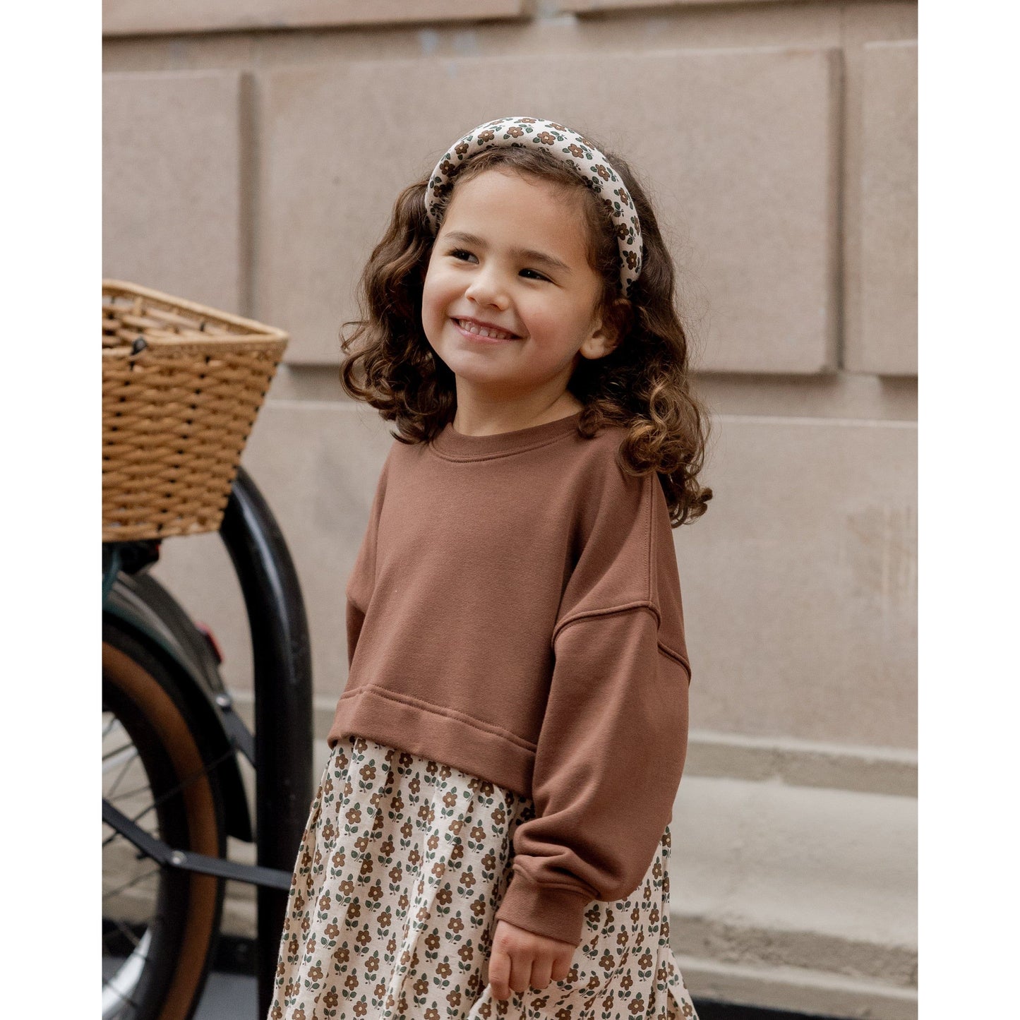 Sweatshirt Dress || Harvest Floral