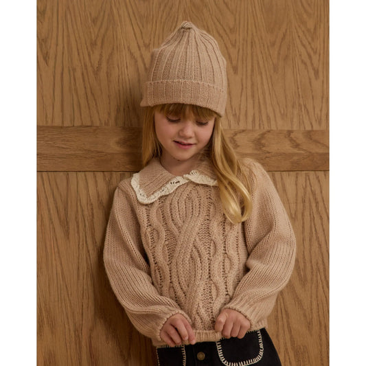 Alice Sweater || Heathered Antique